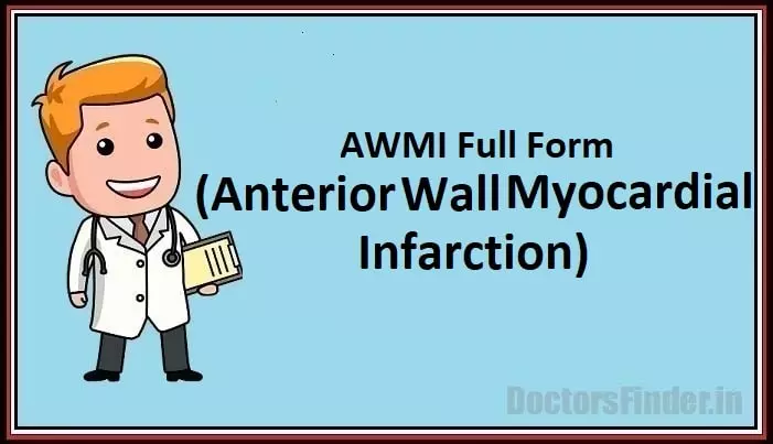 Anterior wall myocardial infarction