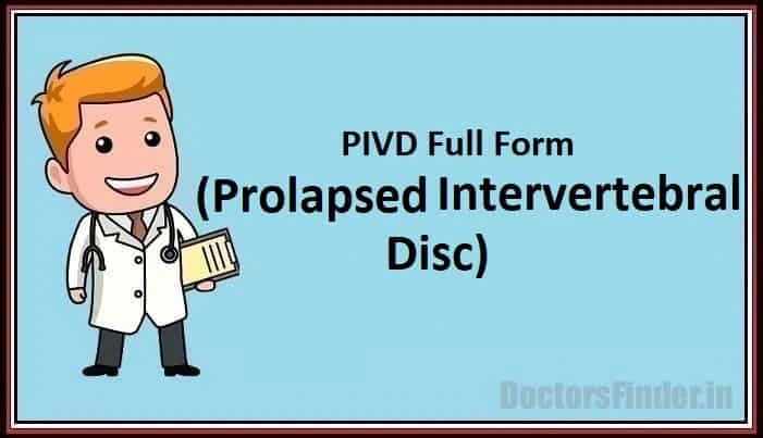 Prolapsed Intervertebral Disc
