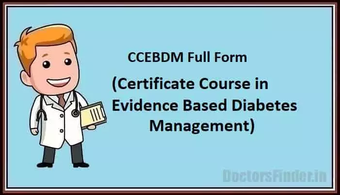Certificate Course in Evidence Based Diabetes Management