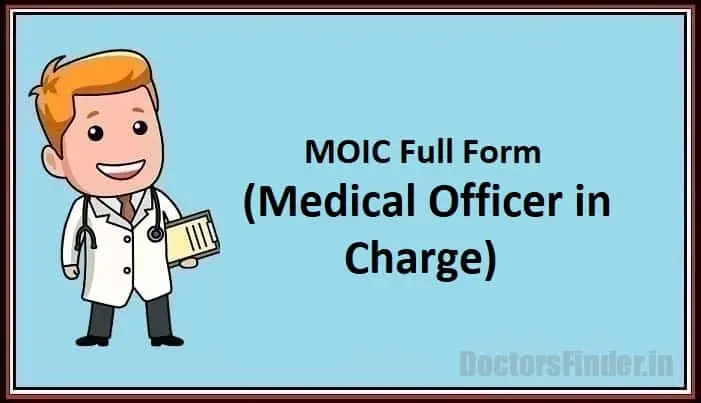 Medical Officer in Charge
