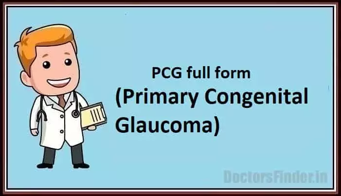 Primary Congenital Glaucoma