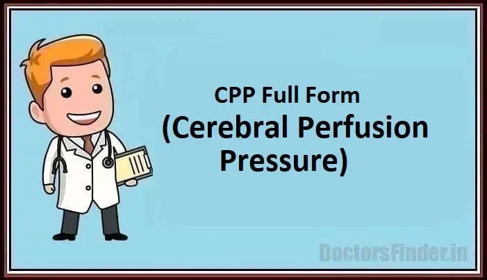 Cerebral perfusion pressure
