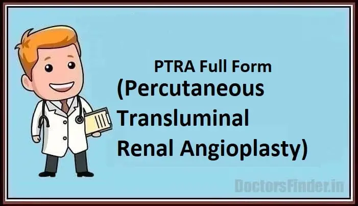 Percutaneous Transluminal Renal Angioplasty
