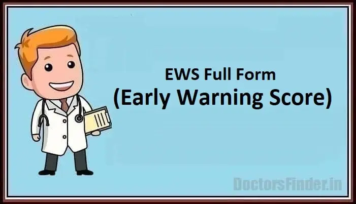 early warning score