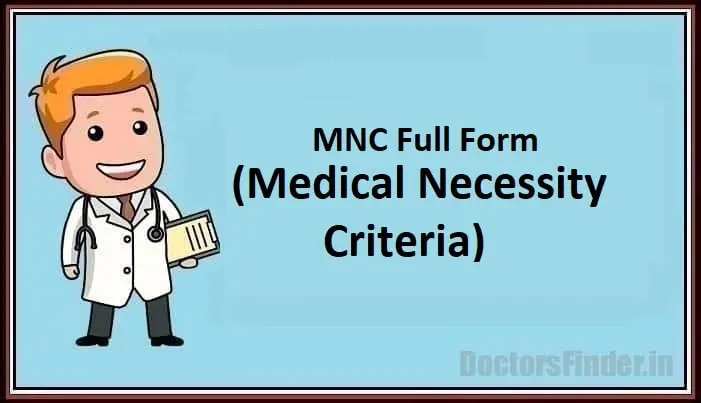 medical necessity criteria
