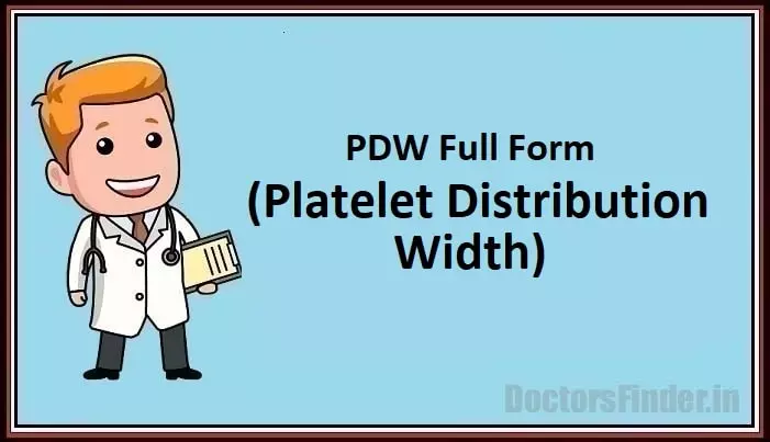 platelet distribution width