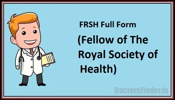 Fellow of The Royal Society of Health