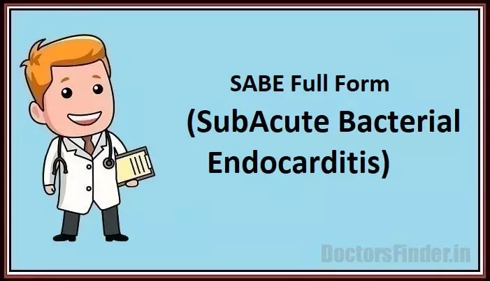 SubAcute Bacterial Endocarditis