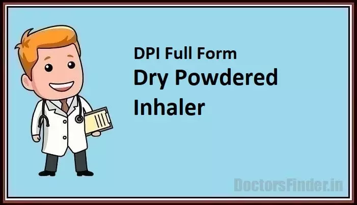Dry Powdered Inhaler