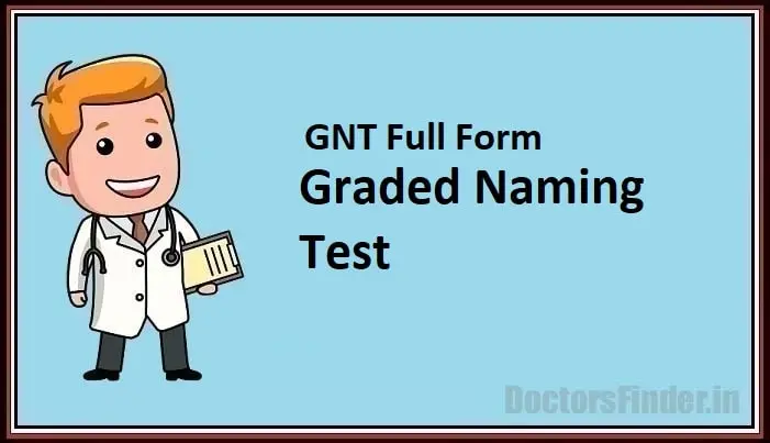 Graded Naming Test