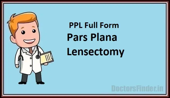 Pars Plana Lensectomy