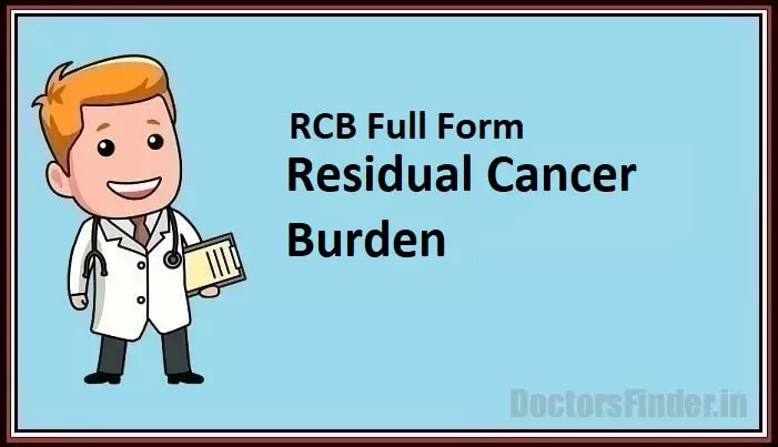 Residual Cancer Burden